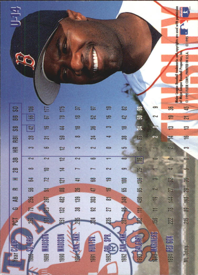 B1415- 1995 Fleer Update BB Card #s 1-200 +Inserts -You Pick- 15+ FREE US SHIP - Picture 29 of 433