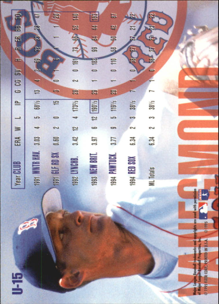 1995 Fleer Update Baseball "Main Set" Base Cards - Picture 29 of 395