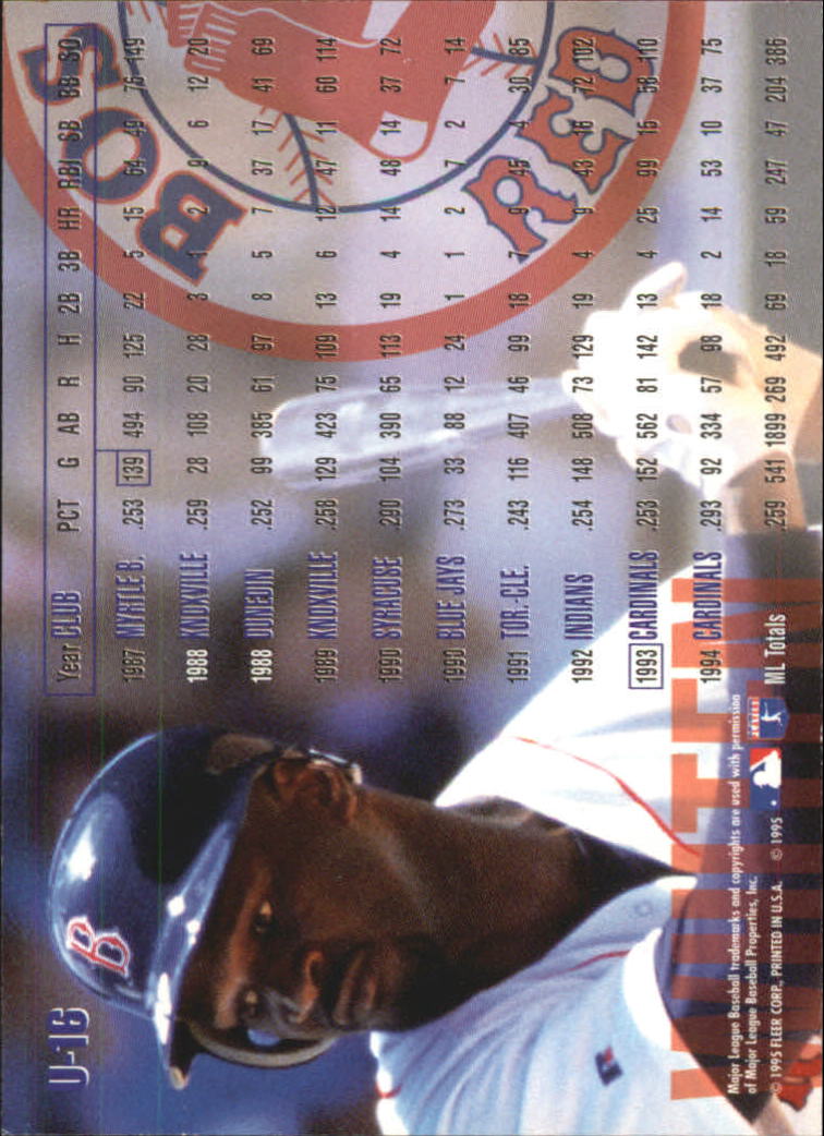 1995 Fleer Update Baseball "Main Set" Base Cards - Picture 31 of 395