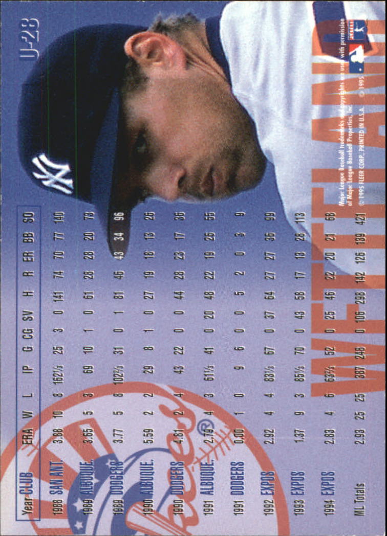 B1415- 1995 Fleer Update BB Card #s 1-200 +Inserts -You Pick- 15+ FREE US SHIP - Picture 63 of 433
