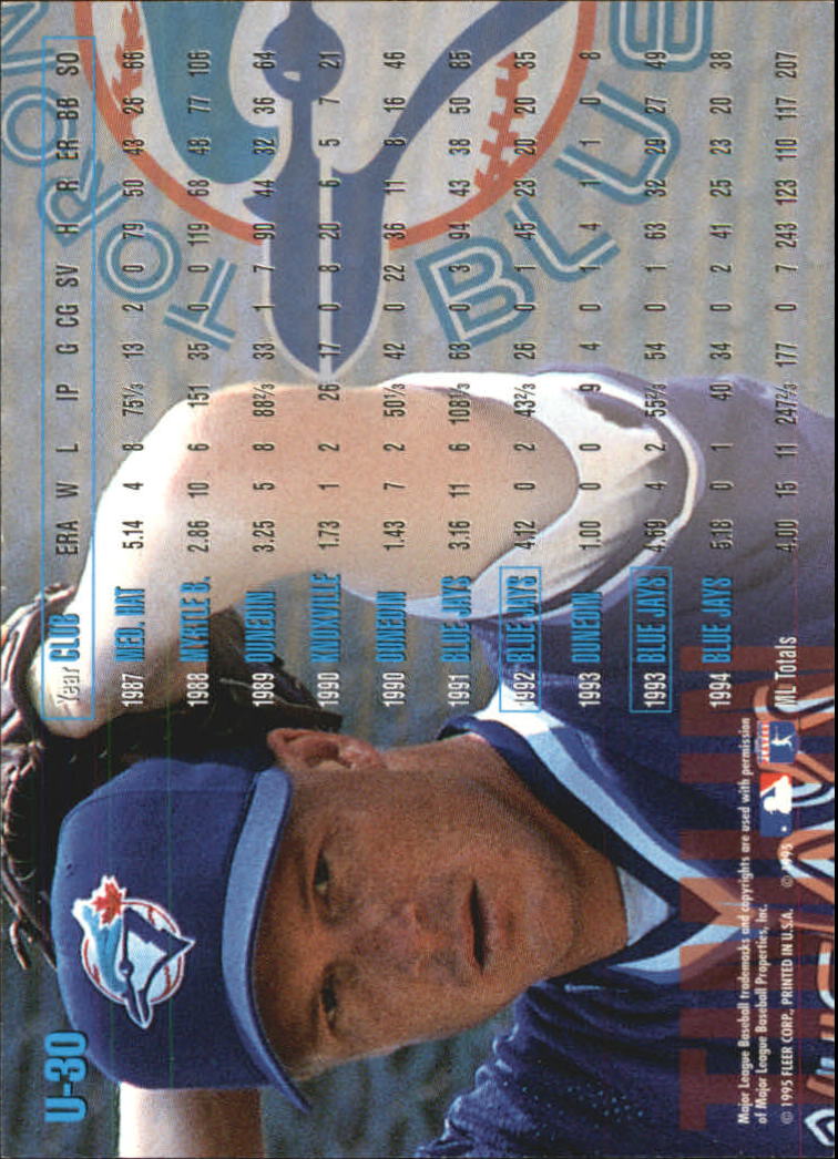 B1415- 1995 Fleer Update BB Card #s 1-200 +Inserts -You Pick- 15+ FREE US SHIP - Picture 67 of 433