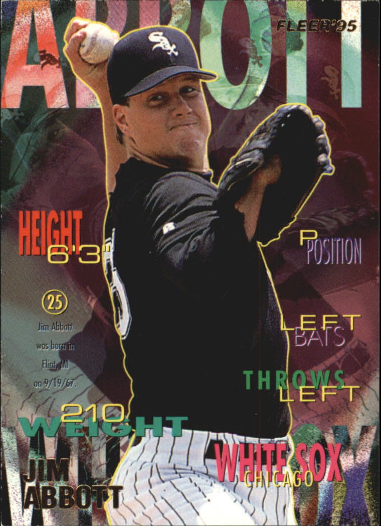 1995 Studio Baseball #137 Jim Abbott