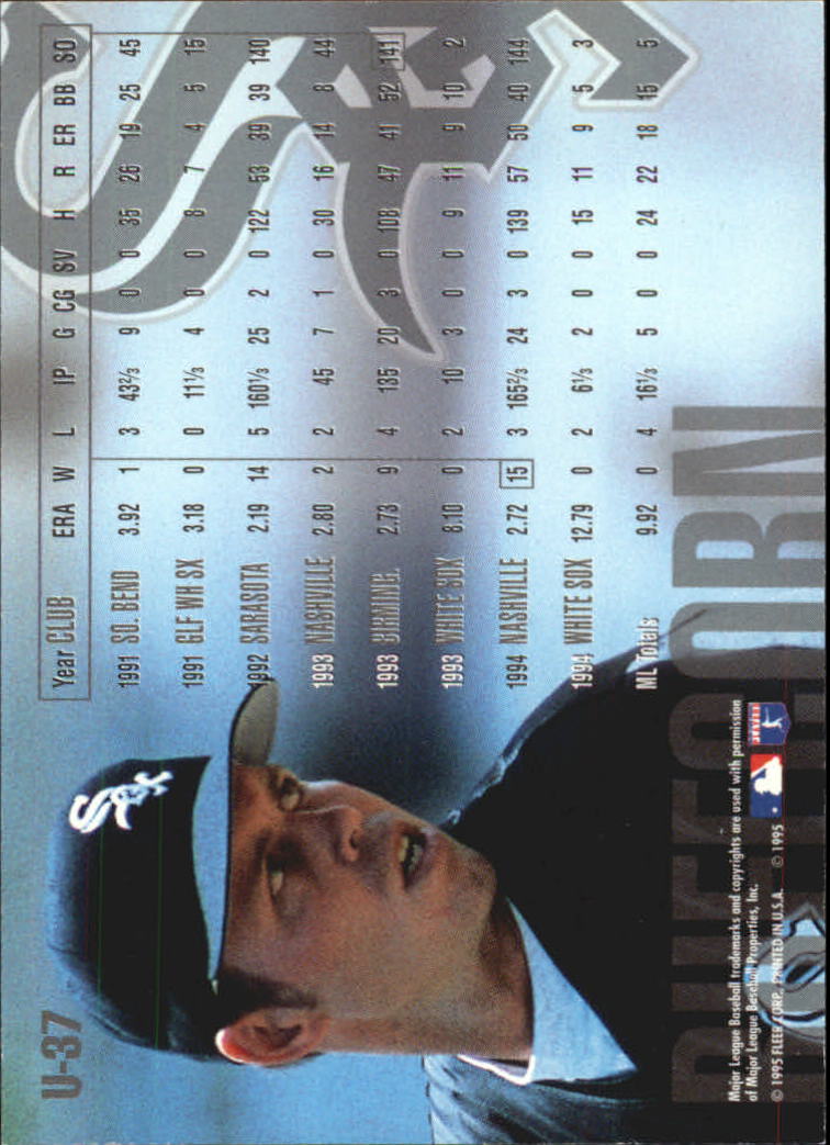 B1415- 1995 Fleer Update BB Card #s 1-200 +Inserts -You Pick- 15+ FREE US SHIP - Picture 81 of 433