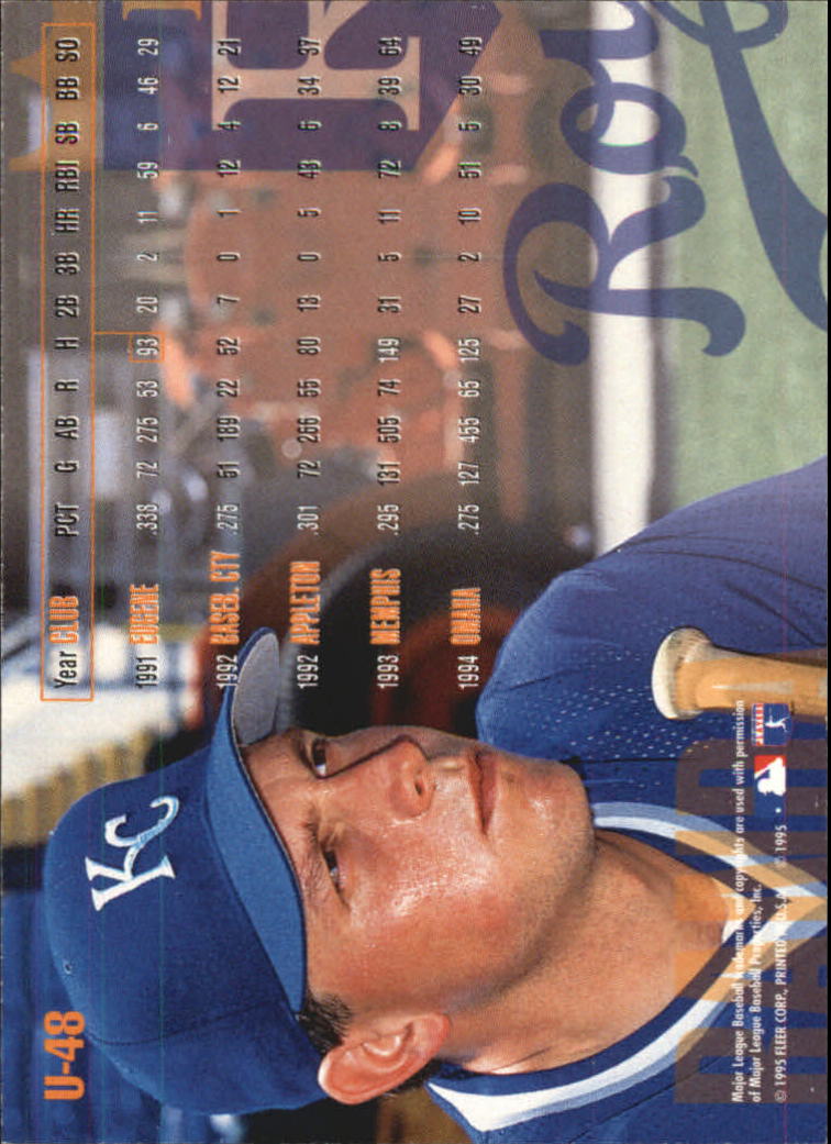 B1415- 1995 Fleer Update BB Card #s 1-200 +Inserts -You Pick- 15+ FREE US SHIP - Picture 101 of 433