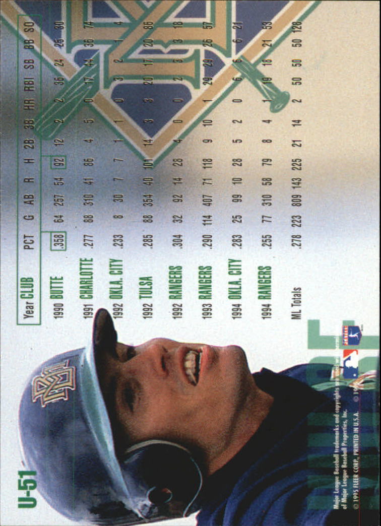 B1415- 1995 Fleer Update BB Card #s 1-200 +Inserts -You Pick- 15+ FREE US SHIP - Picture 107 of 433