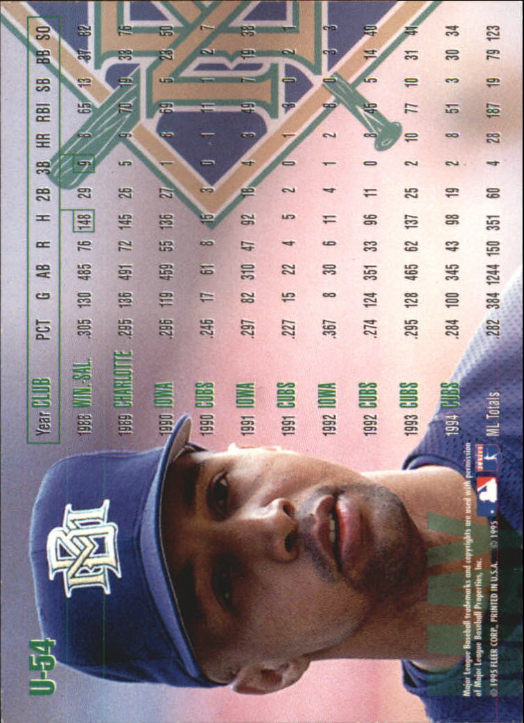 B1415- 1995 Fleer Update BB Card #s 1-200 +Inserts -You Pick- 15+ FREE US SHIP - Picture 113 of 433