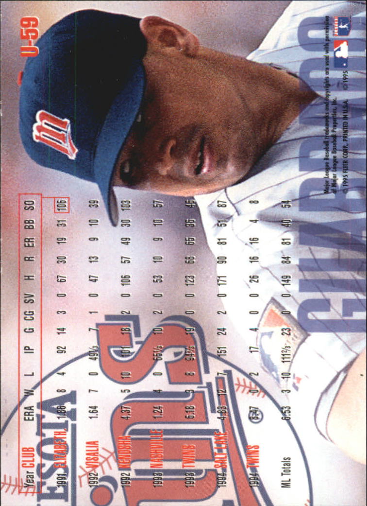 B1415- 1995 Fleer Update BB Card #s 1-200 +Inserts -You Pick- 15+ FREE US SHIP - Picture 121 of 433