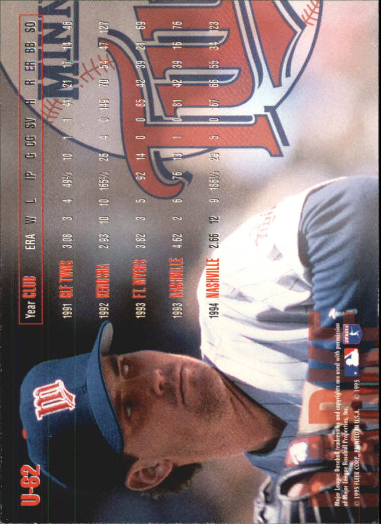 B1415- 1995 Fleer Update BB Card #s 1-200 +Inserts -You Pick- 15+ FREE US SHIP - Picture 127 of 433