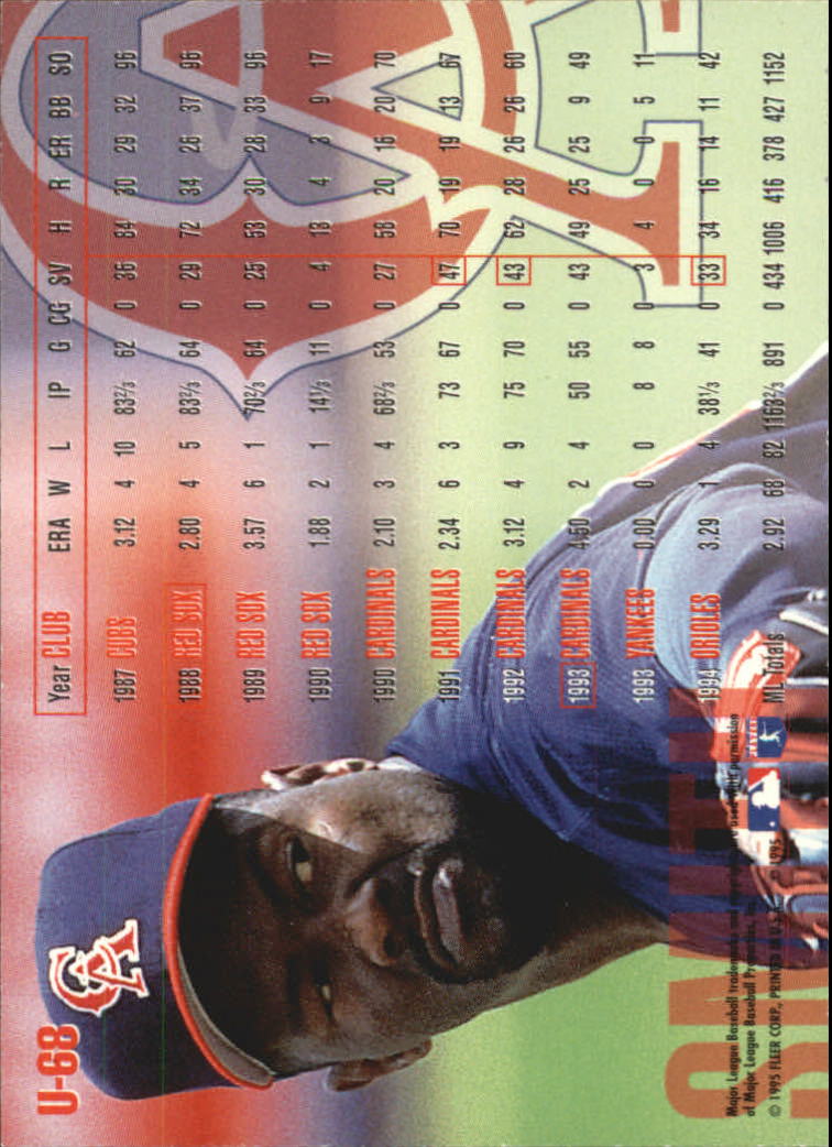 B1415- 1995 Fleer Update BB Card #s 1-200 +Inserts -You Pick- 15+ FREE US SHIP - Picture 139 of 433