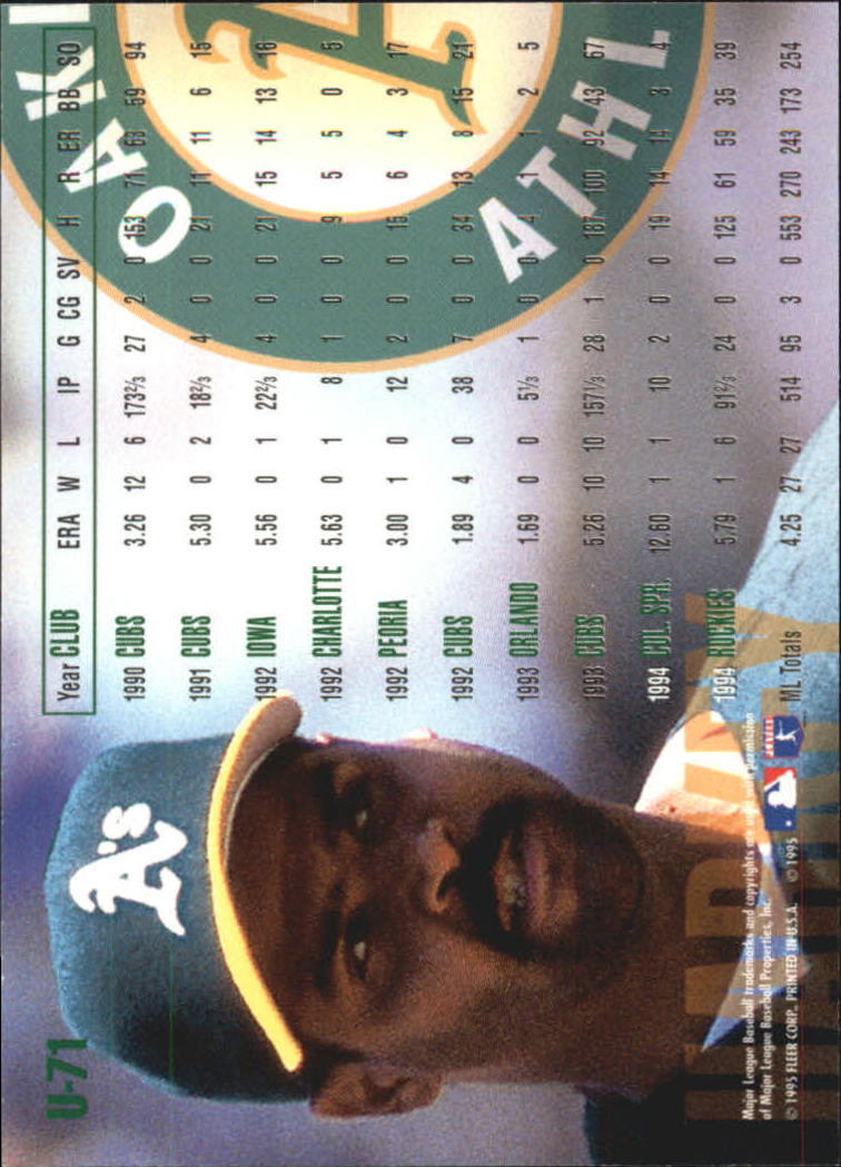 1995 Fleer Update Baseball "Main Set" Base Cards - Picture 139 of 395