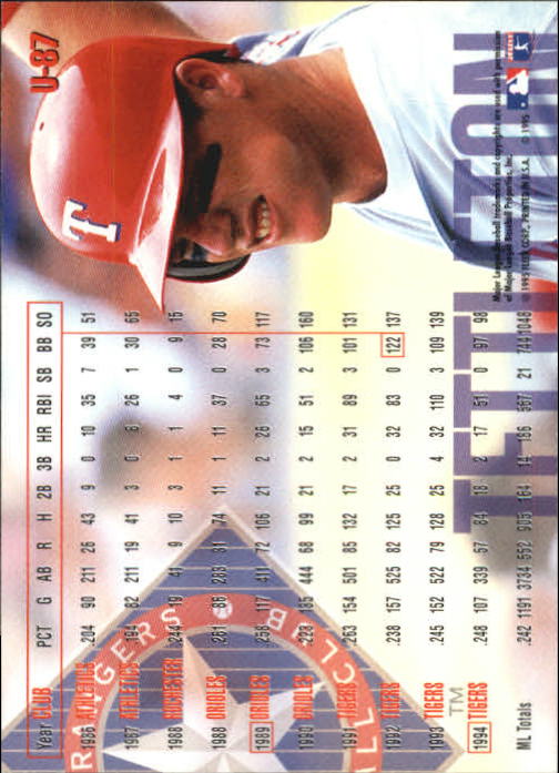 1995 Fleer Update Baseball "Main Set" Base Cards - Picture 171 of 395