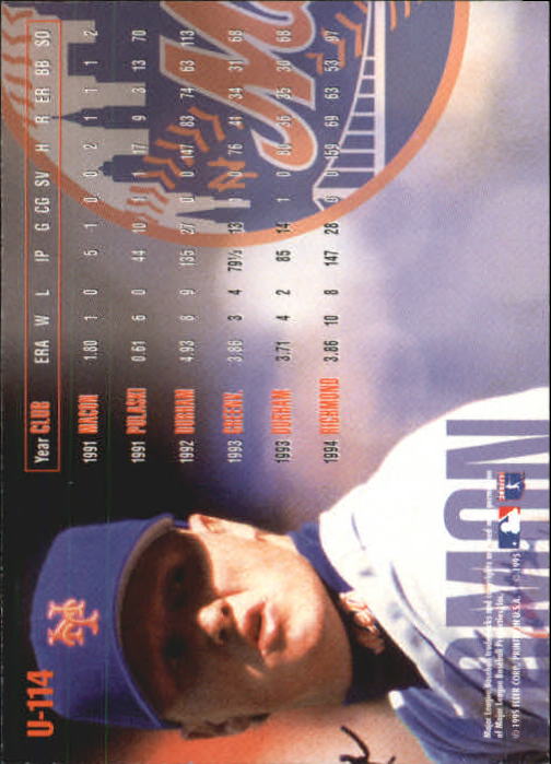 1995 Fleer Update Baseball "Main Set" Base Cards - Picture 225 of 395