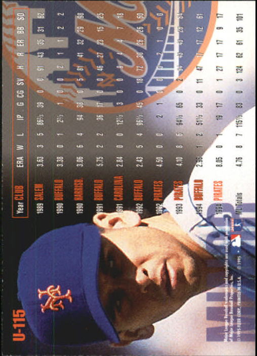 1995 Fleer Update Baseball "Main Set" Base Cards - Picture 227 of 395