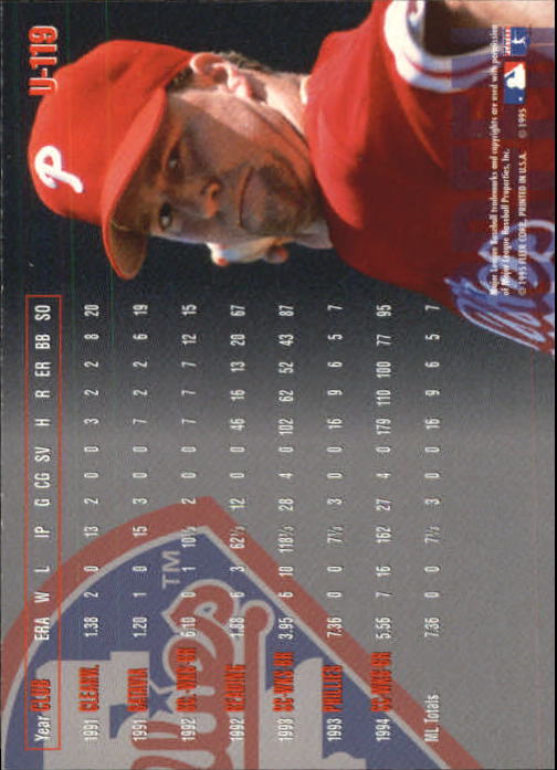 1995 Fleer Update Baseball "Main Set" Base Cards - Picture 235 of 395