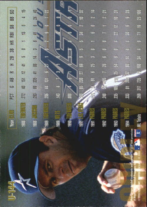 1995 Fleer Update Baseball "Main Set" Base Cards - Picture 285 of 395