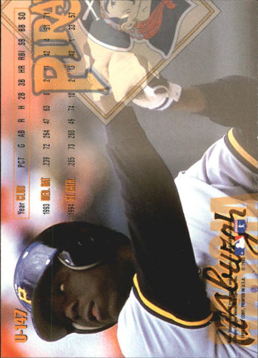 1995 Fleer Update Baseball "Main Set" Base Cards - Picture 291 of 395
