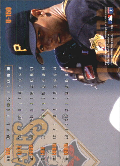1995 Fleer Update Baseball "Main Set" Base Cards - Picture 297 of 395