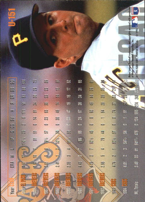 1995 Fleer Update Baseball "Main Set" Base Cards - Picture 299 of 395