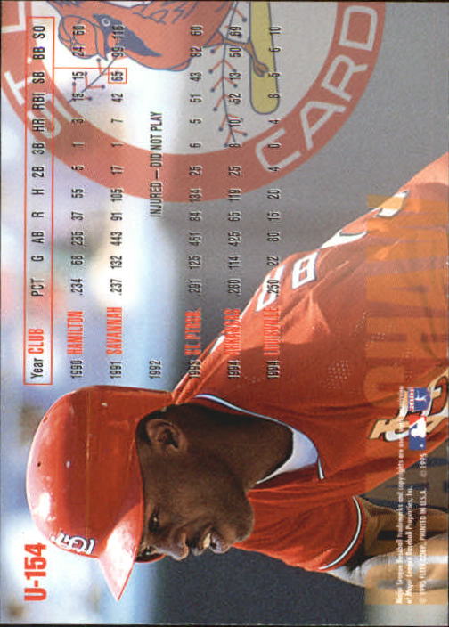 1995 Fleer Update Baseball "Main Set" Base Cards - Picture 305 of 395