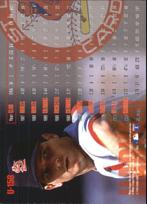 1995 Fleer Update Baseball "Main Set" Base Cards - Picture 313 of 395