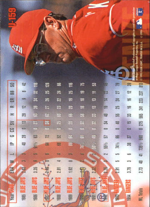1995 Fleer Update Baseball "Main Set" Base Cards - Picture 315 of 395