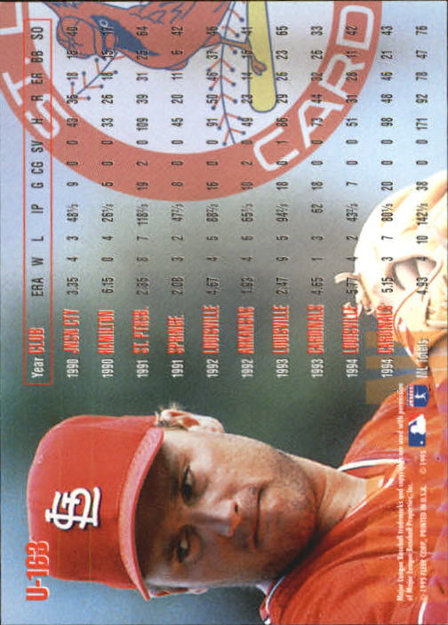 1995 Fleer Update Baseball "Main Set" Base Cards - Picture 323 of 395