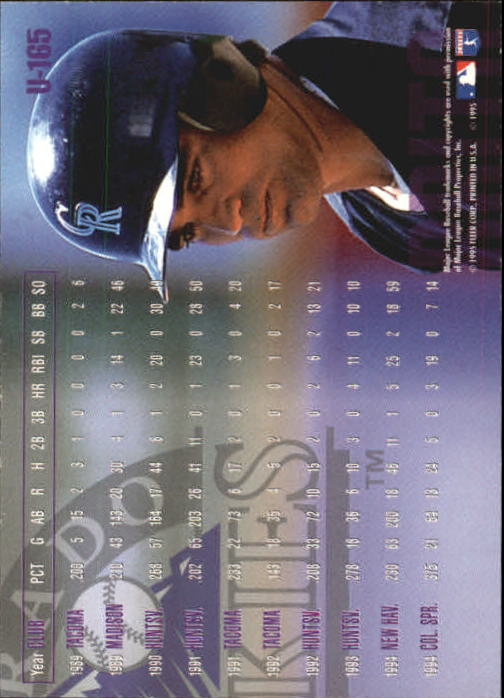 1995 Fleer Update Baseball "Main Set" Base Cards - Picture 327 of 395