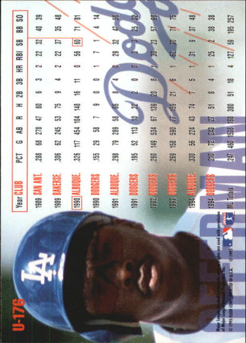 1995 Fleer Update Baseball "Main Set" Base Cards - Picture 347 of 395