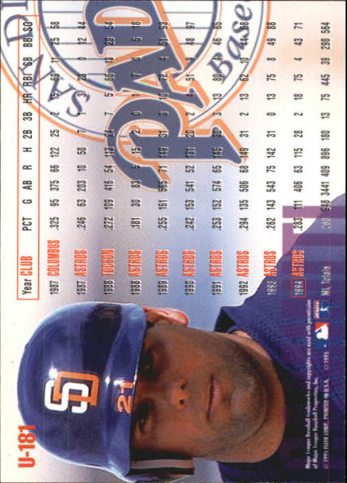 1995 Fleer Update Baseball "Main Set" Base Cards - Picture 357 of 395