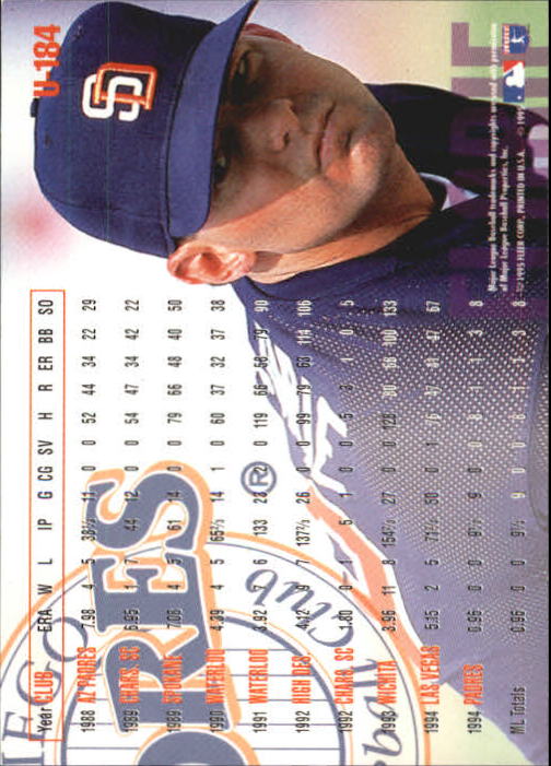 1995 Fleer Update Baseball "Main Set" Base Cards - Picture 363 of 395
