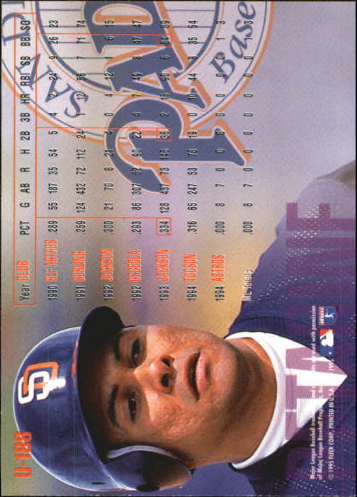 1995 Fleer Update Baseball "Main Set" Base Cards - Picture 371 of 395