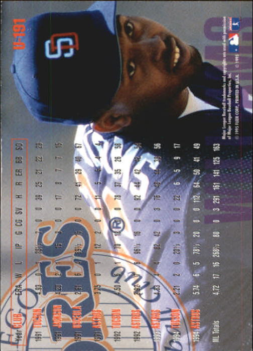 1995 Fleer Update Baseball "Main Set" Base Cards - Picture 377 of 395