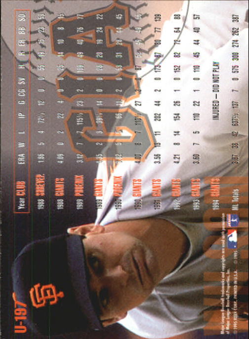 1995 Fleer Update Baseball "Main Set" Base Cards - Picture 389 of 395