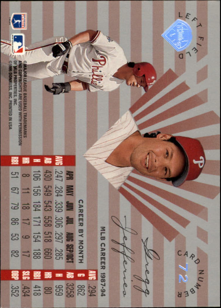 A8510- 1995 Leaf Limited BB Card #s 1-192 +Inserts -You Pick- 15+ FREE US SHIP - Picture 145 of 441