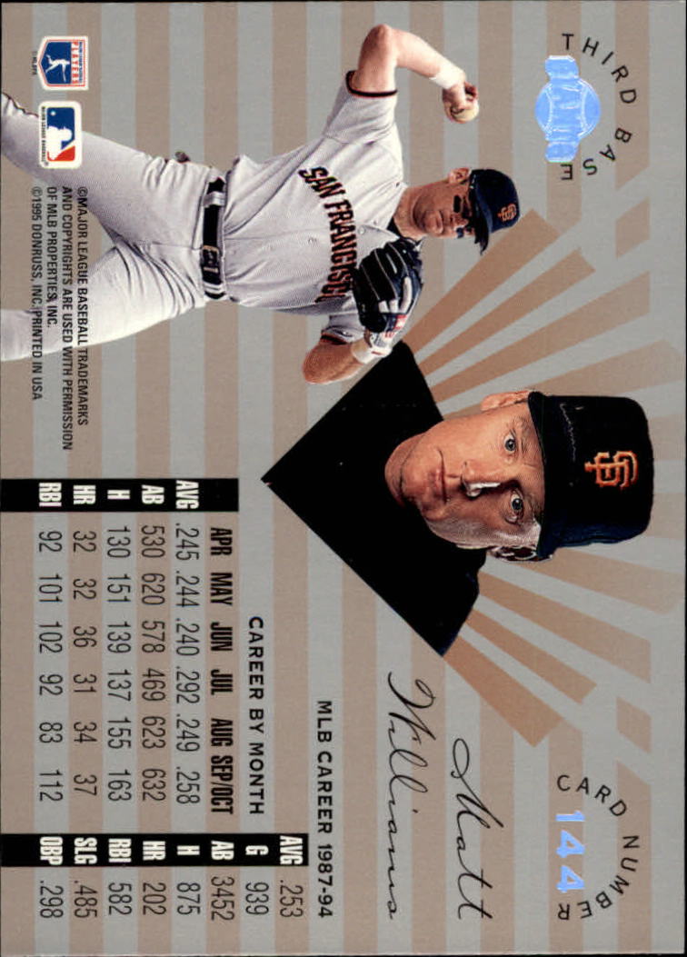 A8510- 1995 Leaf Limited BB Card #s 1-192 +Inserts -You Pick- 15+ FREE US SHIP - Picture 257 of 441