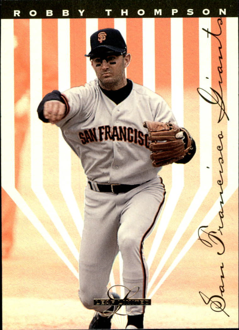 A8510- 1995 Leaf Limited BB Card #s 1-192 +Inserts -You Pick- 15+ FREE US SHIP - Picture 270 of 441