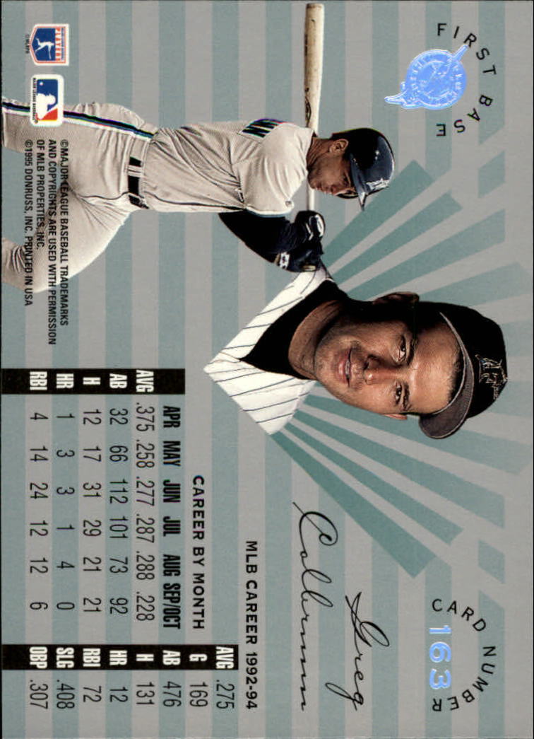 A8510- 1995 Leaf Limited BB Card #s 1-192 +Inserts -You Pick- 15+ FREE US SHIP - Picture 291 of 441