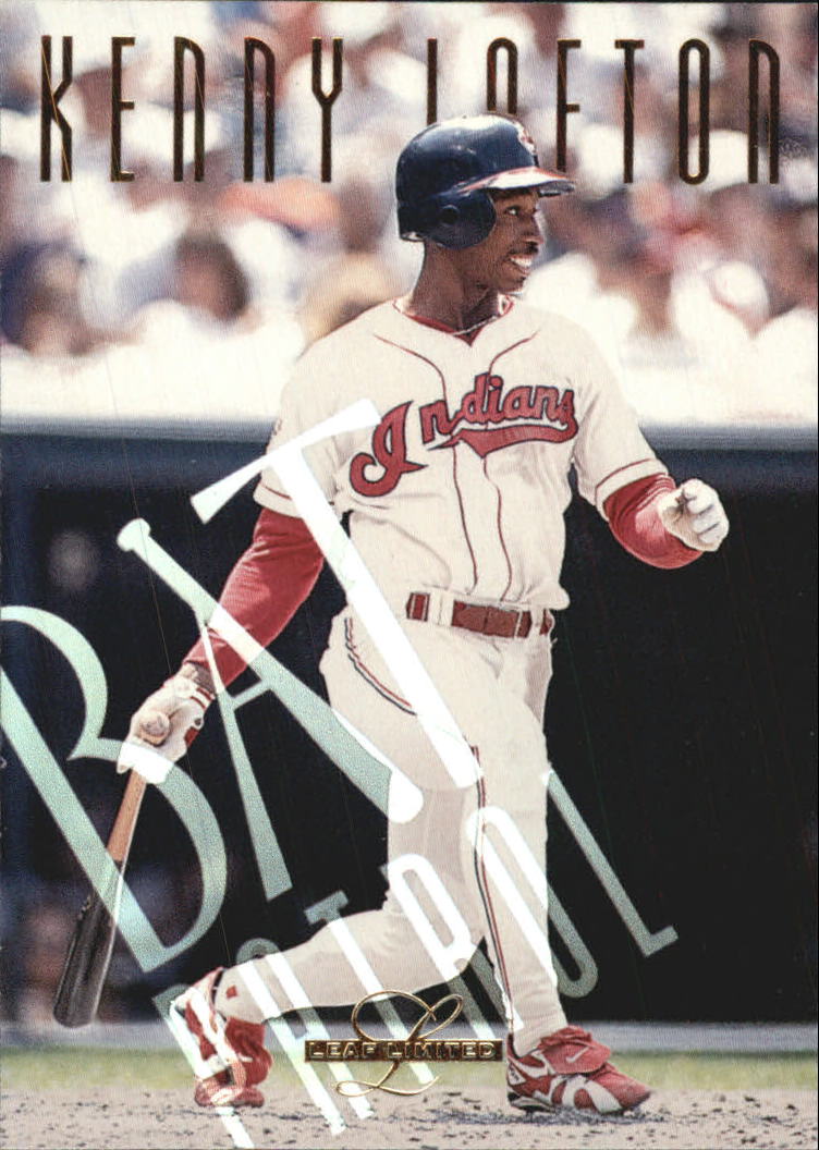 1995 Leaf Limited Bat Patrol #9 Kenny Lofton