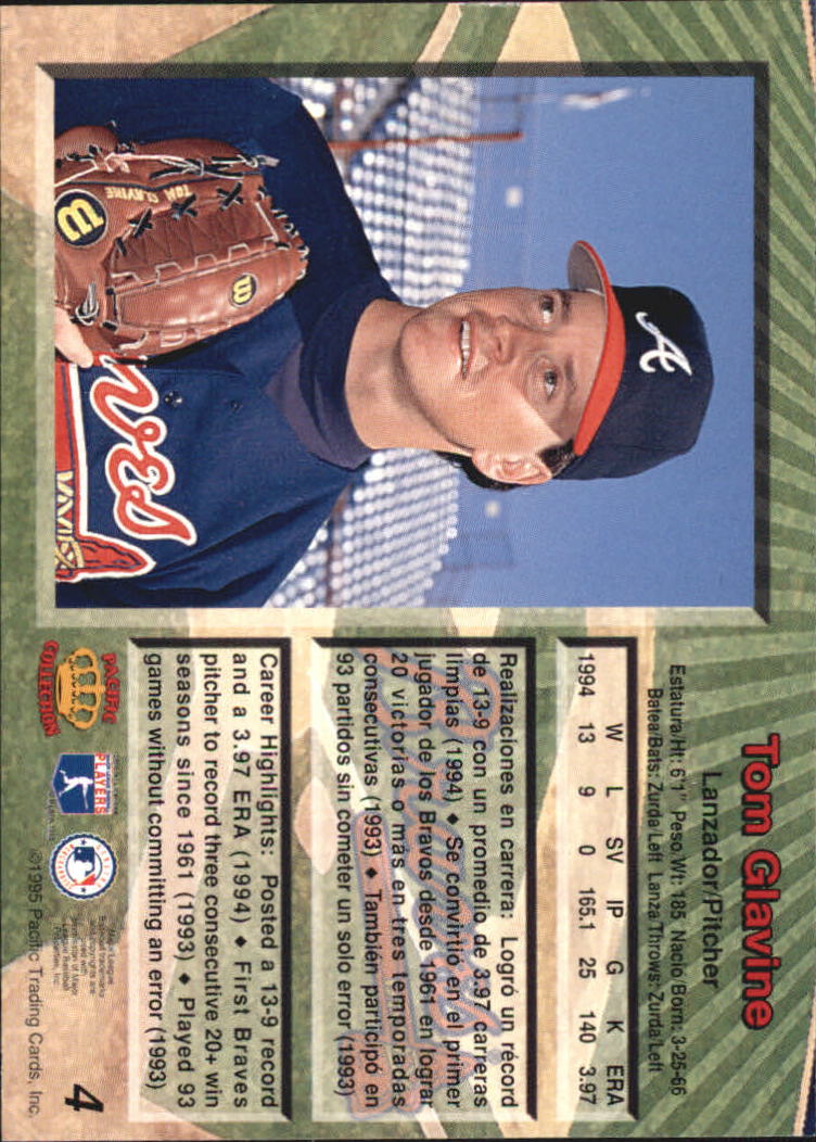 B1554- 1995 Pacific Baseball Cards 1-250 +Rookies -You Pick- 15+ FREE US SHIP - Picture 9 of 447