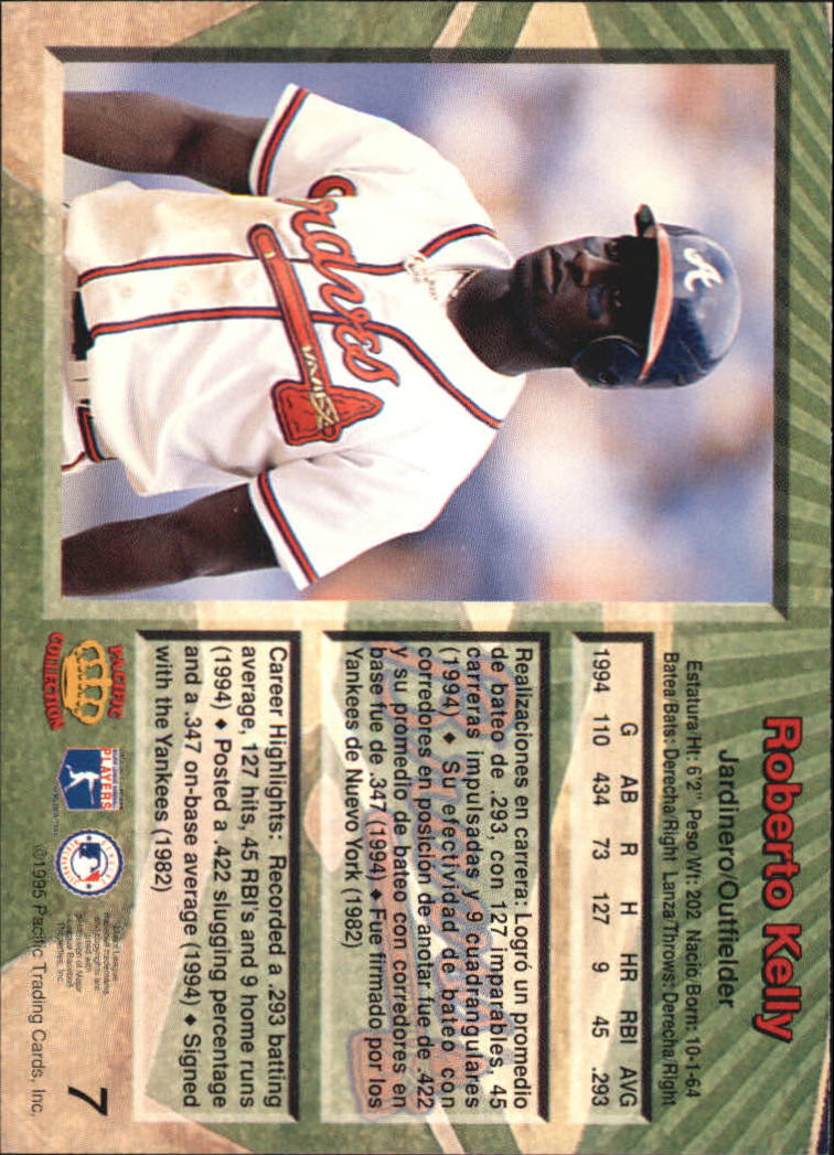 B1554- 1995 Pacific Baseball Cards 1-250 +Rookies -You Pick- 15+ FREE US SHIP - Picture 15 of 447