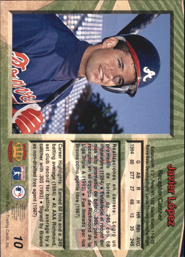 B1554- 1995 Pacific Baseball Cards 1-250 +Rookies -You Pick- 15+ FREE US SHIP - Picture 21 of 447