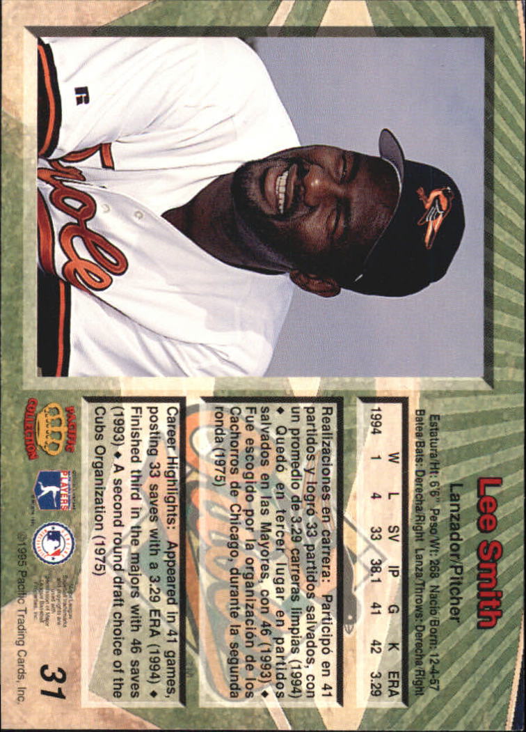 B1554- 1995 Pacific Baseball Cards 1-250 +Rookies -You Pick- 15+ FREE US SHIP - Picture 63 of 447