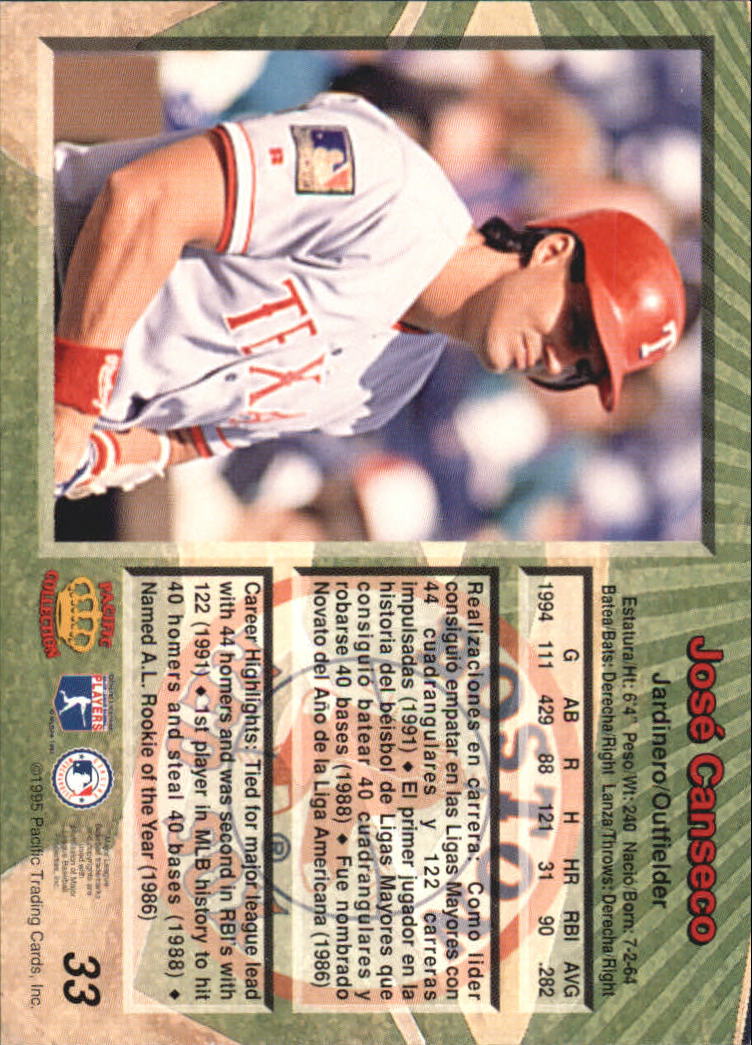 B1554- 1995 Pacific Baseball Cards 1-250 +Rookies -You Pick- 15+ FREE US SHIP - Picture 67 of 447