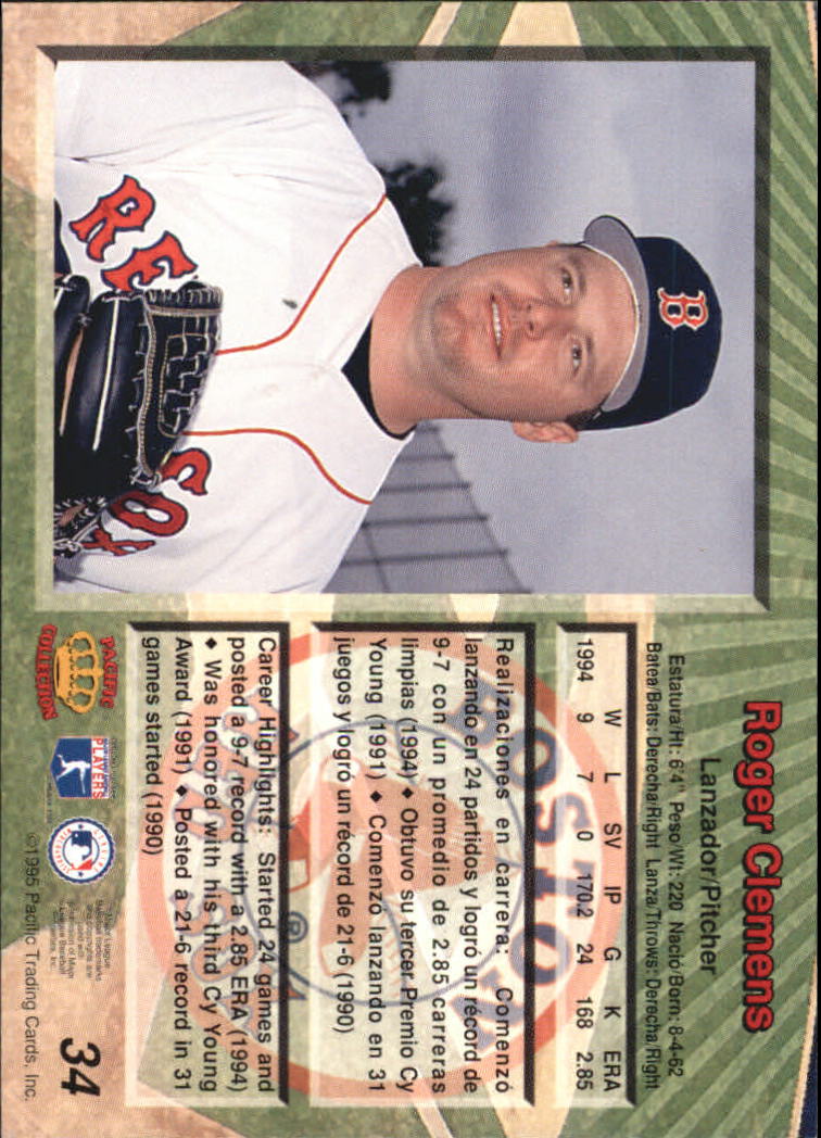 B1554- 1995 Pacific Baseball Cards 1-250 +Rookies -You Pick- 15+ FREE US SHIP - Picture 69 of 447