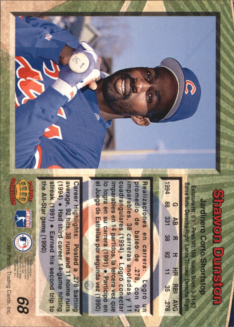 B1554- 1995 Pacific Baseball Cards 1-250 +Rookies -You Pick- 15+ FREE US SHIP - Picture 137 of 447