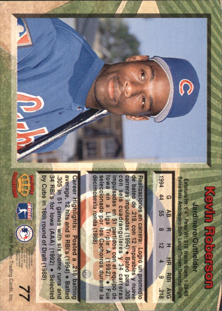 B1554- 1995 Pacific Baseball Cards 1-250 +Rookies -You Pick- 15+ FREE US SHIP - Picture 149 of 447