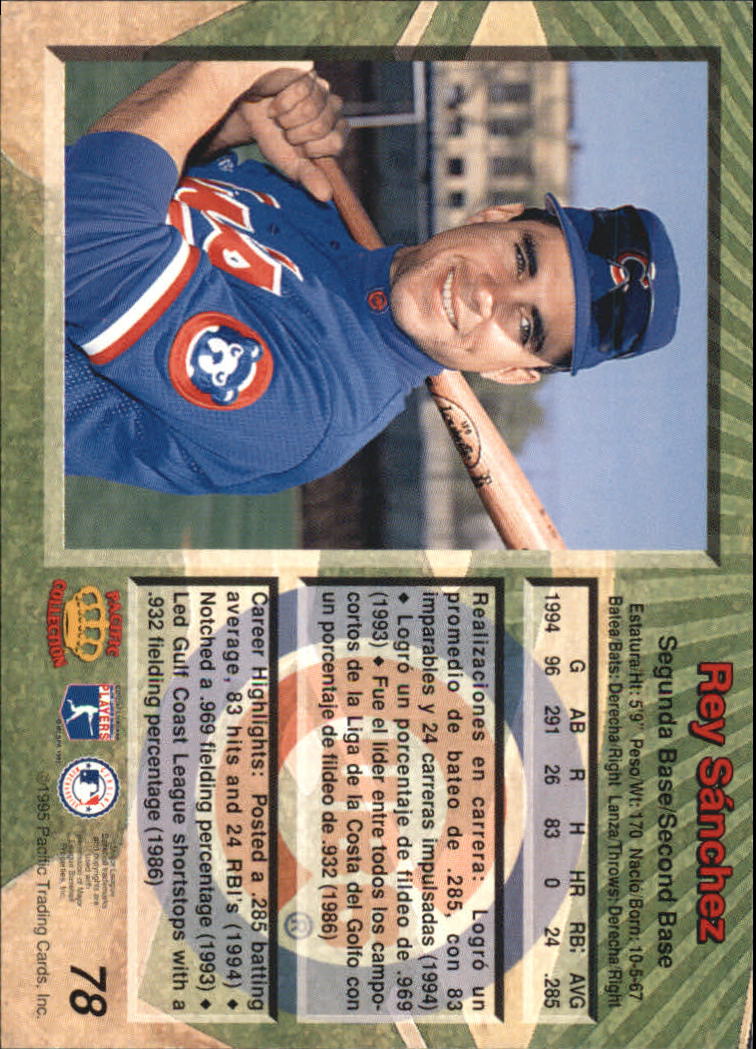 B1554- 1995 Pacific Baseball Cards 1-250 +Rookies -You Pick- 15+ FREE US SHIP - Picture 151 of 447