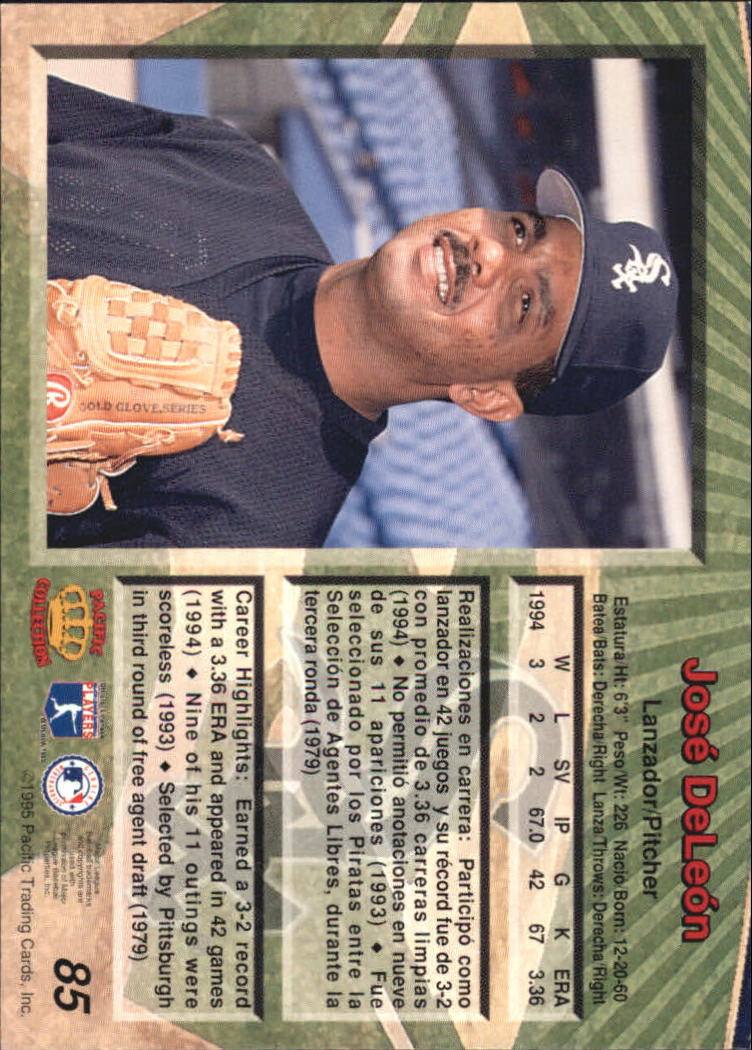 B1554- 1995 Pacific Baseball Cards 1-250 +Rookies -You Pick- 15+ FREE US SHIP - Picture 161 of 447