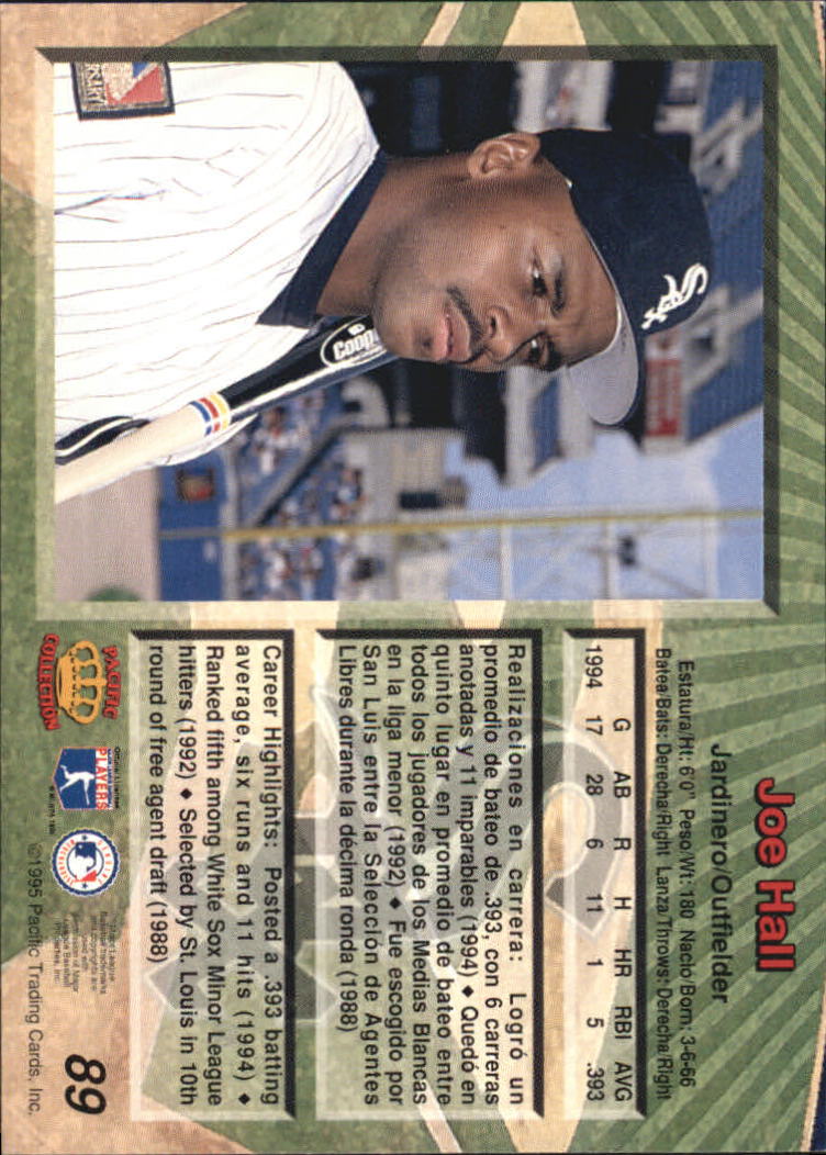 B1554- 1995 Pacific Baseball Cards 1-250 +Rookies -You Pick- 15+ FREE US SHIP - Picture 169 of 447