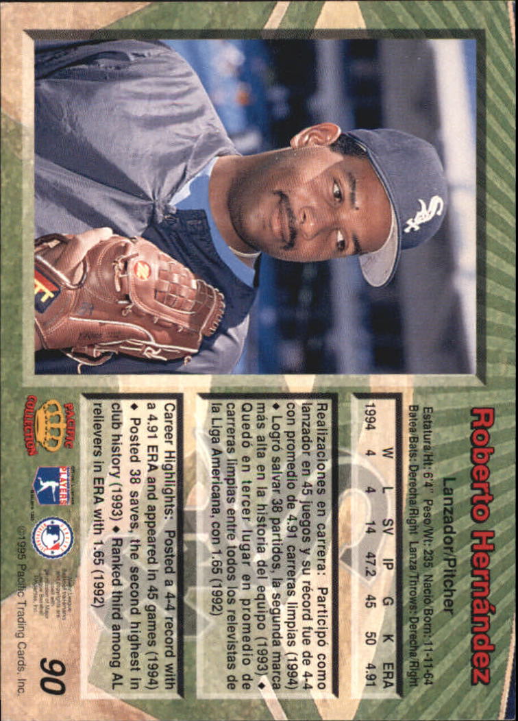 B1554- 1995 Pacific Baseball Cards 1-250 +Rookies -You Pick- 15+ FREE US SHIP - Picture 171 of 447